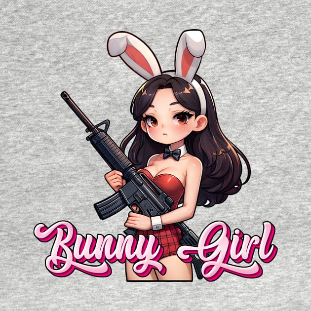 Tactical Bunny Girl by Rawlifegraphic